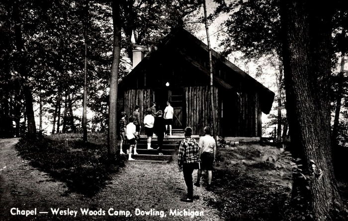 Wesley Woods Camp & Retreat Center - Vintage Postcard